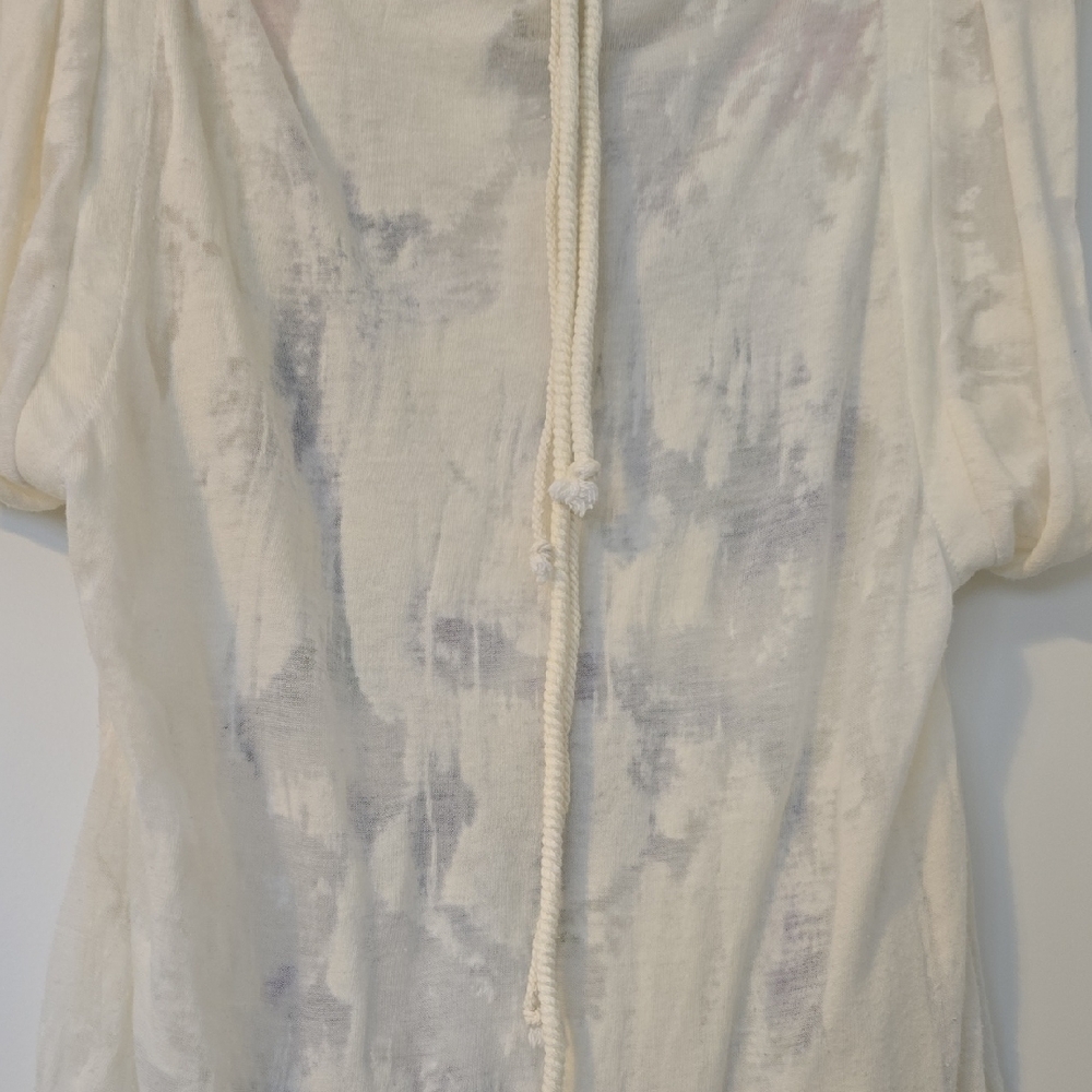 Free People Artistic Creme and Purple Blouse. Size XS - Picture 8 of 14